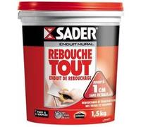 sader pot pâte enduit rebouche tout pret a l'emploi - 1,5kg G