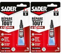 Sader Répare tout Multi-Usages Tube 5g (Lot de 2)