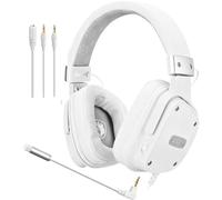 SADES Snowwolf SA-722S Casque de Gaming Blanc 18,5 cm x 9 cm x 26,5 cm