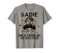 Sadie Costume Définition Mignonne Nom personnalisé Sade T-Shirt