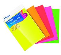 Sadipal 15429 - Lot de 5 papiers bristol fluo A4