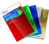 sadipal 20286 Fein Carton, A4, couleurs métalliques, 5 feuilles