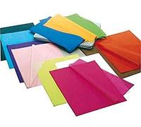 Sadipal 50 x 70 mm-Sachet de 25 feuilles de papier de soie Jaune 50 x 70