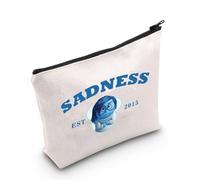 Sadness Lover Gift Sadness Est 2015 Trousse de maquillage pour fan de cinéma, Tristesse