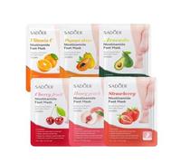 SADOER - Fruit Extract Niacinamide Foot Mask - 6 Types Peach (35g / pair)