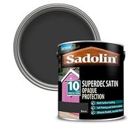 Sadolin Superdec Protection pour bois opaque Noir satiné 2,5 l