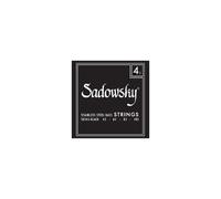 SADOWSKY Noir Label Bass Corde Lot, Stainless Steel - 4-String,045-105