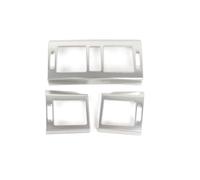 SADQRG Bandes Décoration Garniture Décorative Cadre Sortie Latérale Ventilation Climatisation Voiture pour Mercedes pour Benz GLK X204 2008-2012 Accessoires Voiture Voiture Bandes Garniture(Argent)