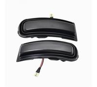 SADQRG Clignotant de rétroviseur Lot De 2 Clignotants Latéraux Dynamiques À LED Ambre Pour Jeep Pour Renegade 2015-2022 Feux Séquentiels Feu Clignotant Rétroviseur(Smoked)