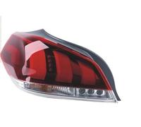 SADQRG Feu arrière Brouillard Feu antibrouillard pare-choc arrière voiture feu freinage arrière lampe avertissement arrêt pour Peugeot 508 2016 2017 2018(La gauche)