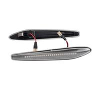 SADQRG Feu Clignotant Clignotant Séquentiel LED Feux Dynamiques Pour Alfa Pour Romeo Pour Boera Pour Spider 159 Lampe Indicateur Position Latérale Voiture Mirror Indicator Light(2pcs Smoked)