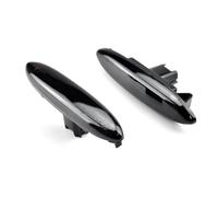 SADQRG Feu Clignotant Feu Position Latéral Dynamique LED Pour Voiture Clignotant Pour Lexus Pour IS250 Pour IS350 Pour SC430 Pour E350 Mirror Indicator Light(Smoked Black)