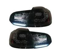 SADQRG Feux arrière Ensemble De Feu Arrière Voiture Pour VW Pour Golf6 Pour Mk6 R20 08-13 Feu Arrière Clignotant À Scintillement D'eau Qui Coule Feu Arrière(Smoked)