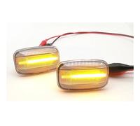 SADQRG Pour Lexus GS 300 RX : 1 Paire De Clignotants Latéraux Dynamiques À LED 12 V Avec Répétiteur Latéral. Clignotant Rétroviseur(Transparent)