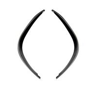 SADQRG Spoiler Avant Voiture pour Mercedes pour Benz W177 Classe A Sport A35 A180 A200 A220 A260 pour AMG 2019 + Becquet Séparateur Pare-Chocs Avant Voiture ABS Spoiler Pare-Choc Avant(Noir Brillant)