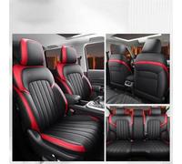 SADQRG VéHicule Protection Tapis Housses Siège Voiture Personnalisées Ensemble Complet Cuir pour Réservoir 300 2021-2024 Protection Style Intérieur Housse Couvre Sieges(Rouge)