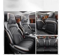 SADQRG VéHicule Protection Tapis Housses Siège Voiture Personnalisées Ensemble Complet Cuir pour Réservoir 300 2021-2024 Protection Style Intérieur Housse Couvre Sieges(Grey A)