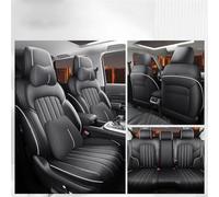 SADQRG VéHicule Protection Tapis Housses Siège Voiture Personnalisées Ensemble Complet Cuir pour Réservoir 300 2021-2024 Protection Style Intérieur Housse Couvre Sieges(White A)