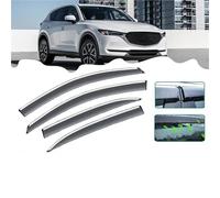 SADQRG VisièRe Pare-Brise Fenêtre Voiture pour Mazda pour CX-5 KF 2017~2023 Auvents Pare-Soleil Pluie Fumée Déflecteur Protection DéFlecteurs LatéRaux