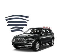 SADQRG VisièRe pour BMW pour G05 2019-2022 Déflecteurs Visière Fenêtre De Pluie Visières Soleil Fumée Vent DéFlecteurs LatéRaux(6pcs)