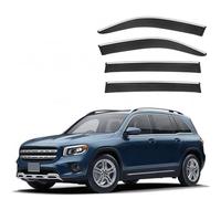 SADQRG VisièRe pour Mercedes pour Benz pour GLB MK1-X247 2019-2024 Pare-Brise Pare-Pluie Pare-Soleil Porte D'aération DéFlecteurs LatéRaux(Noir)