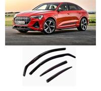 SADQRG VisièRe Visière De Fenêtre Voiture pour Q8 pour pour Sportback 2018~2025 Déflecteur Pluie Et Vent Étanche DéFlecteurs LatéRaux(Model B)