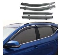 SADQRG VisièRe Visière Fenêtre Latérale pour MG pour ZS EV pour Astor 2017 - 2024 Protection Contre La Pluie Et Le Soleil DéFlecteurs LatéRaux