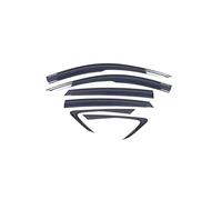 SADQRG VisièRe Visière Fenêtre Voiture pour Accord 11th CY1 CY2 2023 - 2027 Couvercle Déflecteur Protection Contre Pluie Étanche DéFlecteurs LatéRaux(6pcs Black)