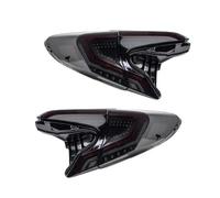 SADQRG Voiture Feu Arrière 1 Paire Feux Arrière Led Antibrouillard Feu Arrière DRL+Frein+Parc+Feux Signalisation Pour Toyota Pour C-HR Pour CHR 2016-2020 Feux Frein(Smoke Cover)