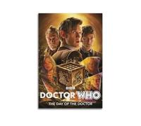 SADRUERE Poster du film Doctor Who Day of The Doctor Who - Impression sur toile - Décoration murale moderne pour chambre à coucher - 50 x 75 cm