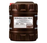 SAE 10W40 Pemco Multifarm Stou 20 Litre Huile Moteur Huile