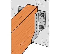 Sabot de charpente à ailes extérieures SIMPSON - T.440 x L.100 x H.170 mm - ép.2 mm - SAE440/100/2