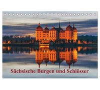 Sächsische Burgen und Schlösser (Tischkalender 2026 DIN A5 quer), CALVENDO Monatskalender: Sächsische Burgen und Schlösser, der Fotograf Gunter Kirsch ... Burgen und Schlösser im Freistaat Sachsen.