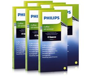Saeco Philips Saeco CA6704/10 Lot de 6 pastilles dégraissantes pour café 6 pastilles de 1,6 g