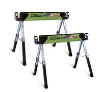 Sägebock Arbeitsbock Werkbank Réglable En Hauteur 1300 KG Pliable En Acier 2X