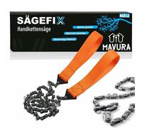 SÄGEFIX Scie à chaîne manuelle Scie à câble EXTRÊMEMENT COUPEUSE (sac inclus)