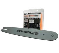 Sägenspezi Guide de 35cm 3/8"P 1,3mm et 2 chaînes à gouge semi-carrée pour Stihl 017 MS170 MS 170