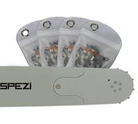 Sägenspezi Guide de 75cm 3/8" 98 maillons 1,5mm et 4 chaînes à gouge carrée pour Husqvarna 372