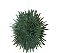 Sälen étoile de Noël avec lumière papier Ø46 cm suspension vert.