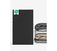 Sämann Drap-housse en jersey pour parc 120 x 120 cm, coton noir