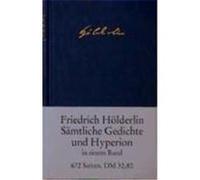 Sämtliche Gedichte und Hyperion Hölderlin, Friedrich (Auteur)