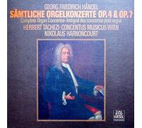 Sämtliche Orgelkonzerte op. 4 und op. 7. Herbert Tachezi, Concentus Musicus Wien, Nikolaus Harnoncourt. Das Alte Werk Stereo