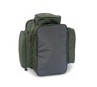 Saenger Anaconda Tackle Packer Sac à dos hybride en polyester 250D imperméable, vert, 48 x 38 x 22 cm, avec poches extérieures et bretelles, pour la pêche à la carpe