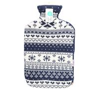 Sänger Bouillotte 2L - Housse Tricotée Bleue Motif Norvégien 1 pc(s)