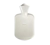 Sänger - Bouillotte en caoutchouc 15 x 27 cm eau chaude ou froide - 0.8 L - Blanc