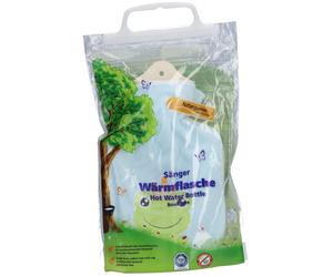 SÄNGER Bouillotte enfant caoutchouc naturel velours 0,8L grenouille roi 1 pc(s)