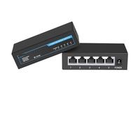 SAEVVCJWW 1 pièces 5 8 10 Ports commutateur Gigabit commutateur Ethernet Rapide 1000Mbps commutateur réseau Intelligent Gigabit Haute Performance RJ45 Hub répartiteur Internet (Size : 1005G)