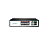 SAEVVCJWW 120W 8 * giga Poe + 2 * giga RJ45 + 2 * SFP Fibre Optique Durable PoE + SFP Poe 48v commutateur Gigabit (Size : OFS-PE-GSF2GT2T8)