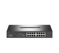 SAEVVCJWW Commutateur Ethernet Gigabit 16 Ports commutateur réseau 1000M Hub répartiteur Internet Plug and Play VLAN Auto MDI/MDIX TL-SG1016DT (Size : UK Adapter)