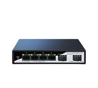 SAEVVCJWW Commutateur géré Intelligent 2.5GbE, 4 Ports, réseau 2500M, 10G SFP + Slot, Gestion Web, agrégation de Liens statiques, Configuration de Laboratoire à Domicile (Size : EU Plug)